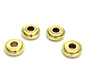 Solid brass handlebar riser mount kit Fits: > various H-D models