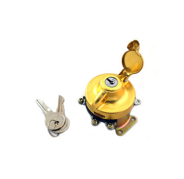 TC-Choppers ignition Switch brass Fits: > FL 1947-1967; WL 1947-1952