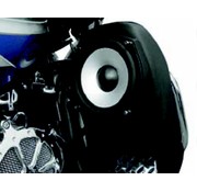 Hogtunes audio 7 Zoll Woofer Kit für 98-12 Touring und HD FL Trikes (außer 98-09 FLTR)