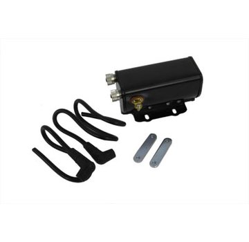 TC-Choppers 12 Volt Ignition Coil - Black Fits 1930-1947 Sidevalve Big Twin