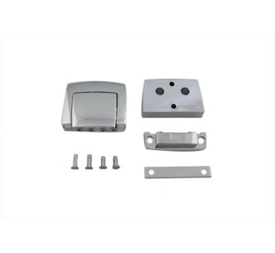 Chrome Touring Pack Luggage Latch Fits: > FLT 1985-2006 