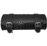 La Rosa Taschen schwarze Alligator-Werkzeugtasche