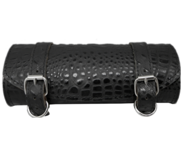 La Rosa bags Black alligator toolbag Fits: > Universal