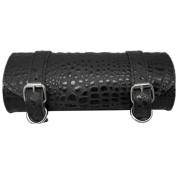 La Rosa Taschen schwarze Alligator-Werkzeugtasche