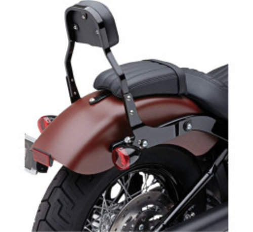 Cobra Sissy bar detachable backrest Black or chrome - Dyna 06‑10 FXD 06‑17 FXDB 06‑14 FXDC 06‑09/14‑17 FXDL