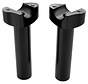 handlebars risers forced aluminum Black or Chrome -14 cm (5 5”)Straight