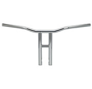 Biltwell Tyson handlebar - dimpled black or chrome 14 inch rise