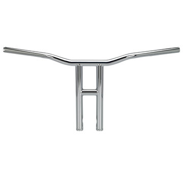 Biltwell Tyson handlebar - dimpled black or chrome 14 inch rise