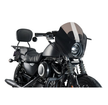 Custom Dynamics Anarchy Kuip donker nacht voor Sportster - Past op:> 95-22 XL Sportster