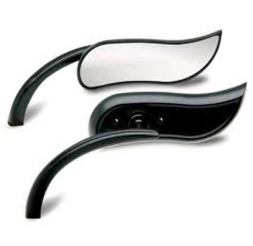 Arlen Ness espejo (con bordes levantados) de color negro o cromado