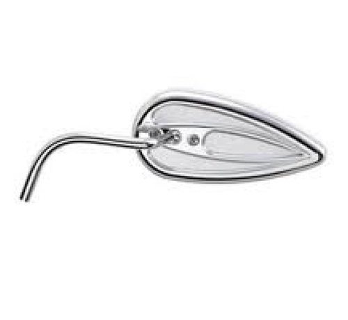 Arlen Ness Die-Cast Chrome Mirror Teardrop