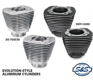 S&S Cilinders passen op: > 84-99 Evo Bigtwin