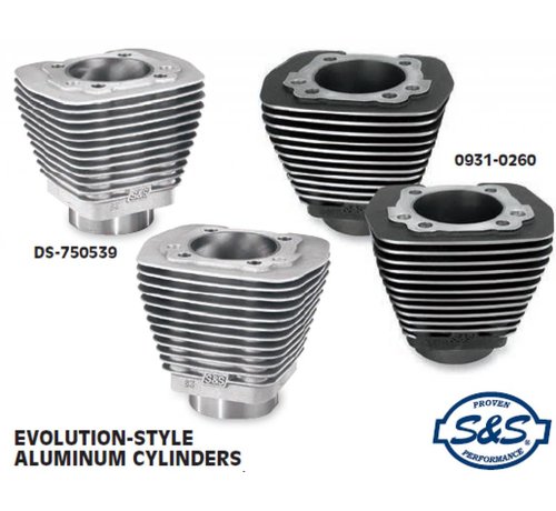S&S Cylindres compatibles : > 84-99 Evo Bigtwin