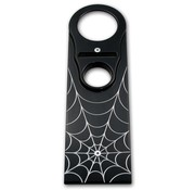 Pro-One Panneau de tableau de bord de réservoir d'essence Spider Web Black Road King Black