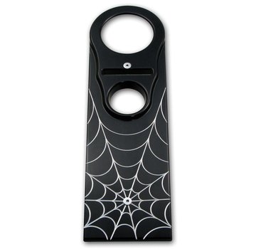 Pro-One Gastank Dash Panel Spider Web Schwarz Road King Black