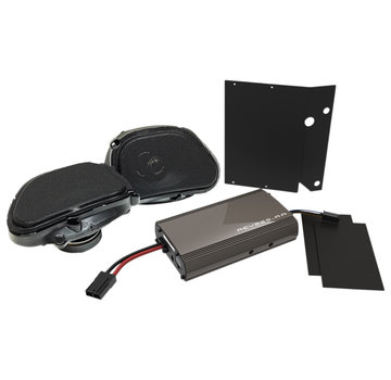Hogtunes Kit de haut-parleurs audio Harley REV225; 98-13 FLTR