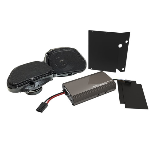 Hogtunes Harley audio luidsprekerset REV225; 98-13 FLTR