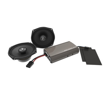 Hogtunes Hogtunes audio Rev Series Amplified Speaker Kit For 99-13 FLHT/​FLHX