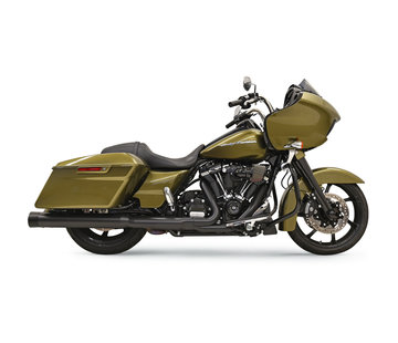 Bassani Mufflers Straight Can DNT® Chrome / Black Fits:> 2017 -up FLH/T