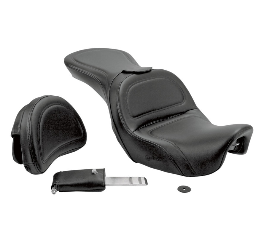 Asiento Explorer 2-Up para:> 2006-2017 FXD FXDWG FLD Dyna