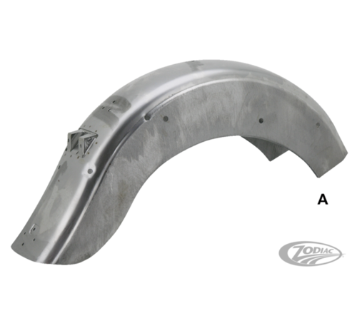 Zodiac Ridge line fender Pre-drilled for taillight and fender struts fits Heritage Softail models from 1986 thru 1999