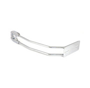 MCS license plate holder axle mount - chrome