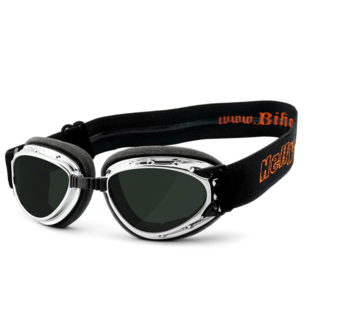 Helly Goggle zonnebril orkaan chroom Past op:> alle Bikers