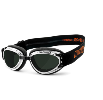 Helly Brille Sonnenbrille Hurrikan Chrom Passend für:> alle Biker