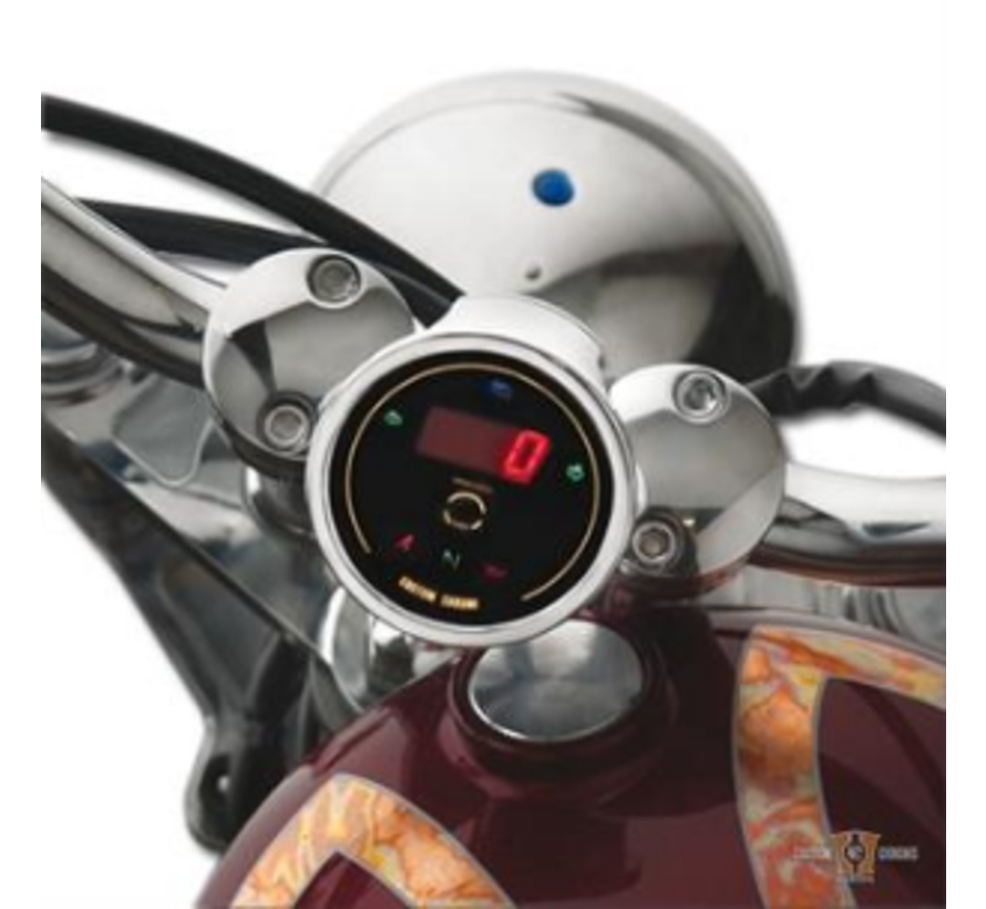 Speedometer/Tachometer 1 inch handlebar Fits: > Universal