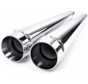 exhaust slip-on Megaphone set Chrome Fits: > 95-16 Touring