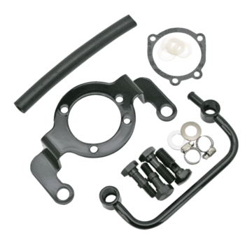 TC-Choppers aircleaner support bracket black or chrome Fits: > Big Twin 1993-2017