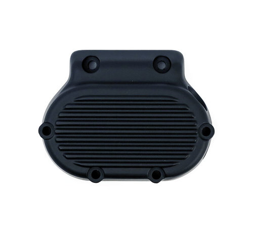 MCS black Finned Transmission side cover