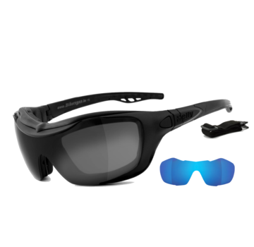 Helly Biker Sonnenbrille Bandit - Rauch Grandient Laser Passend für:> alle Biker