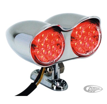 TC-Choppers achterlicht LED dubbel hi-glide kogelvormig achterlicht