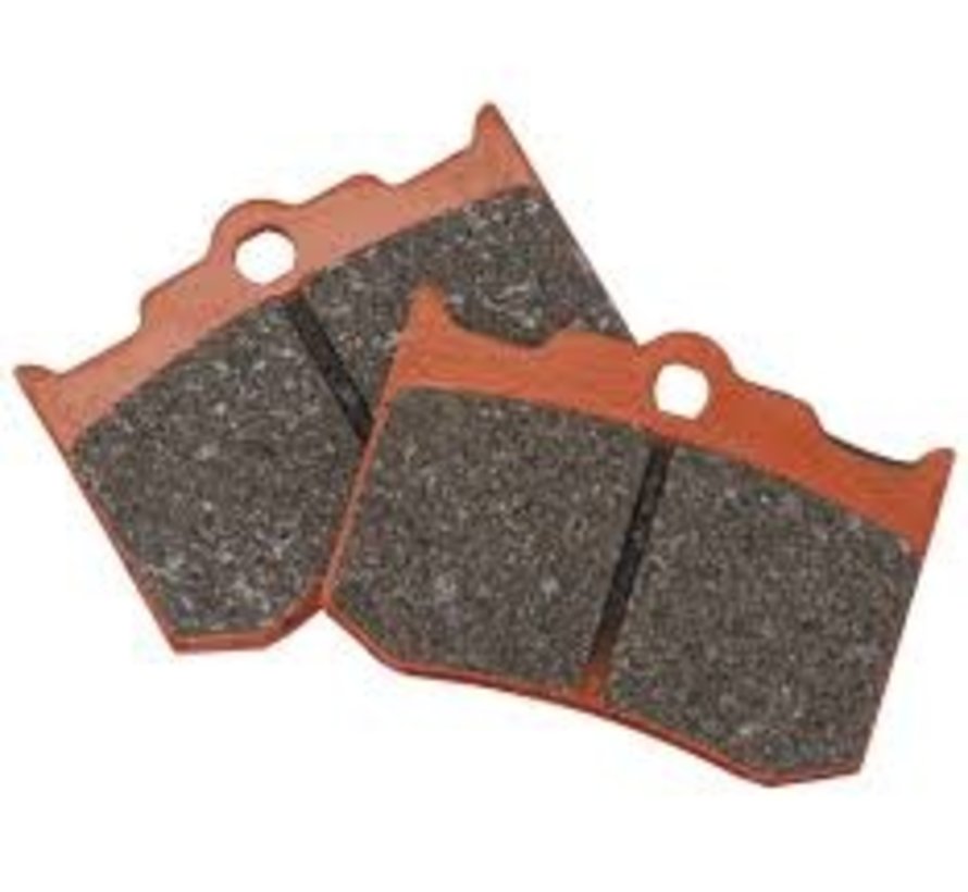 V-pad Semi Sintered brake pads Fits:> Front Indian Motorcycles 4-piston caliper