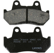 EBC Brakes Base organique "FA69" plaquettes de frein arrière