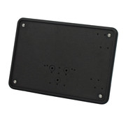 CPV Plaque d'immatriculation, polie ou noire : taille 143 x 210 mm Plaque d'immatriculation, support pour garde-boue