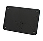 Plaque d'immatriculation Polie ou Noire : taille 143x210mm Support de garde-boue de plaque d'immatriculation