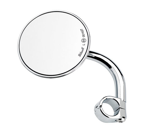 Biltwell Miroir utilitaire rond Biltwell - Chrome approuvé ECE