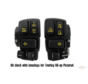 Handlebar Black Backlight Switch Kit Touring Fits: > 96-13 Touring