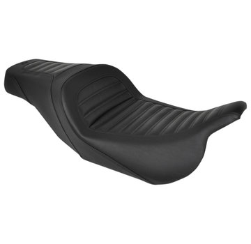 Saddlemen Asiento biplaza Slim RP plisado SaddleHyde SaddleGel 08-22 FLHT/ FLHR/ FLT