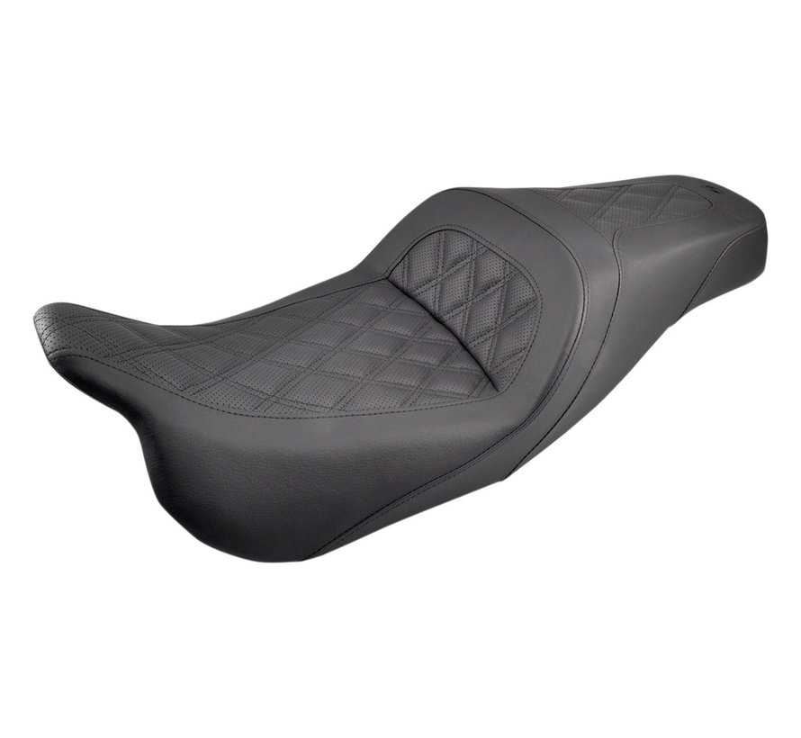 Slim RP 2-Up Seat Lattice Stitched Se adapta a: > 08-22 Touring