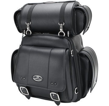 Saddlemen CD3600 Sissybar Bag with Roll Bag