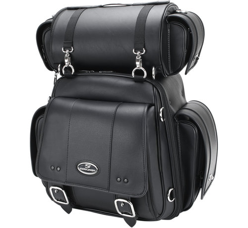Saddlemen CD3600 Sissybar Bag with Roll Bag