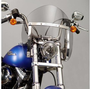 National cycle Pare-brise SwitchBlade Shorty Quick Release Convient à : > 18-20 Softail FXBB, FXLR/S, 06-17 Dyna, 08-11 FXCW/C
