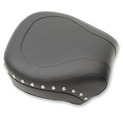 Mustang Pillion Pad  Wide Touring Studded Rear Seat - Harley-Davidson Softail Standard Rear Tire Fits: > 00‑05 FXST, 00‑06 FLST/C/N