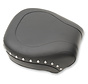 Pillion Pad Wide Touring Studded Rear Seat - Harley-Davidson Softail Standard Rear Tire Fits: > 00‑05 FXST 00‑06 FLST/C/N