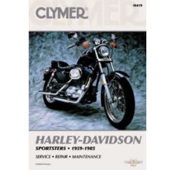 Clymer Harley Davidson boekt Clymer service manual - Sportster Series 59-85 Repair