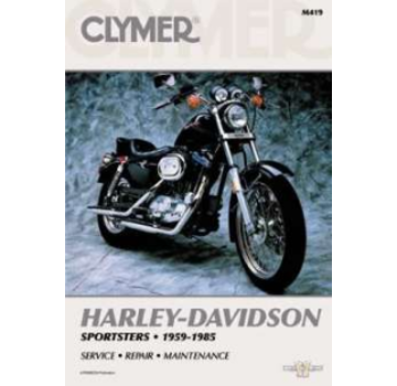 Clymer Harley Davidson books Clymer service manual - Sportster Series 59-85 Repair