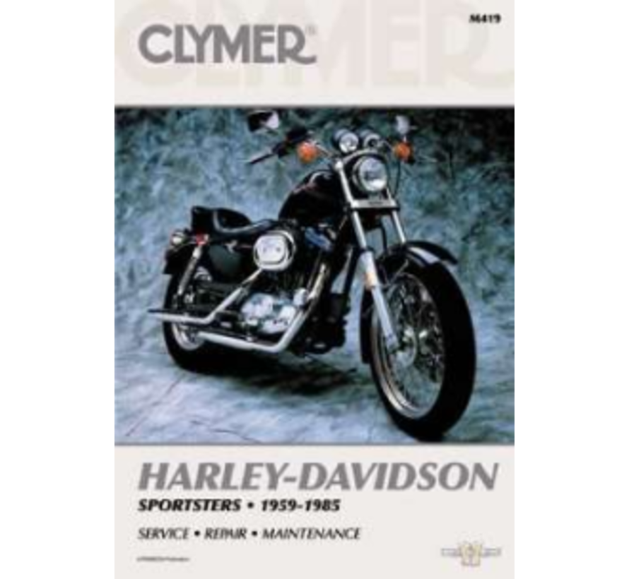 Harley Davidson Bücher Clymer Servicehandbuch - Sportster Series 59-85 Repair